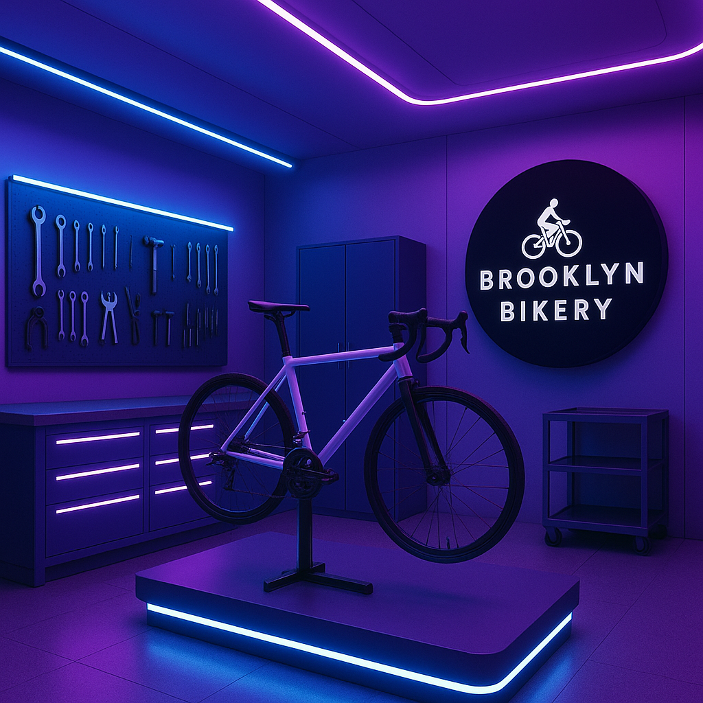 Brooklyn Bikery repair workshop